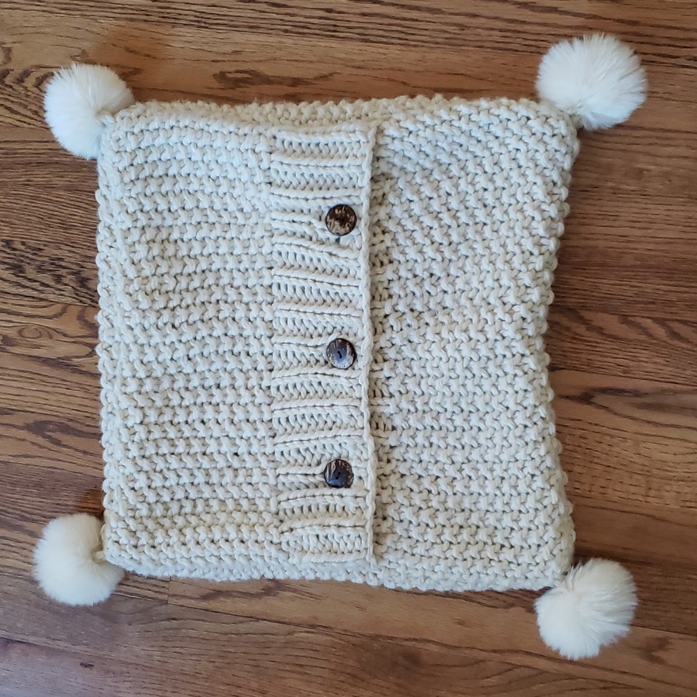 Nordstrom At Home Chunky Knit Accent Pillow Cover